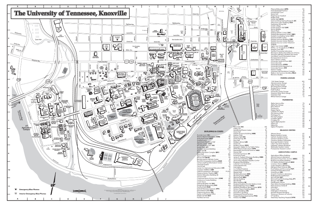 UT Agriculture Campus BUILDINGS & CODES