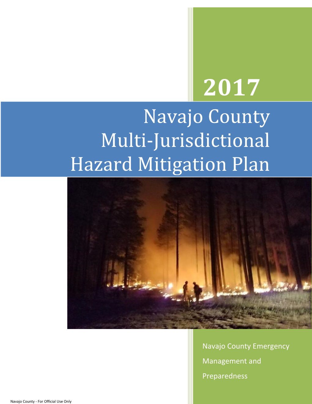 Navajo County Multi-Jurisdictional Hazard Mitigation Plan 2017