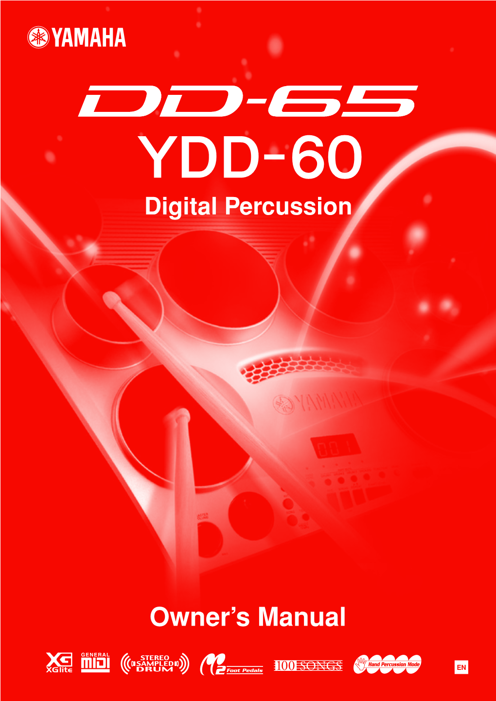 DD-65/YDD-60 Owner's Manual