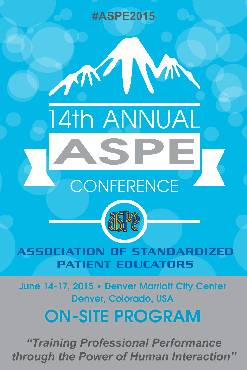 14Th Annual Conference Session Abstracts