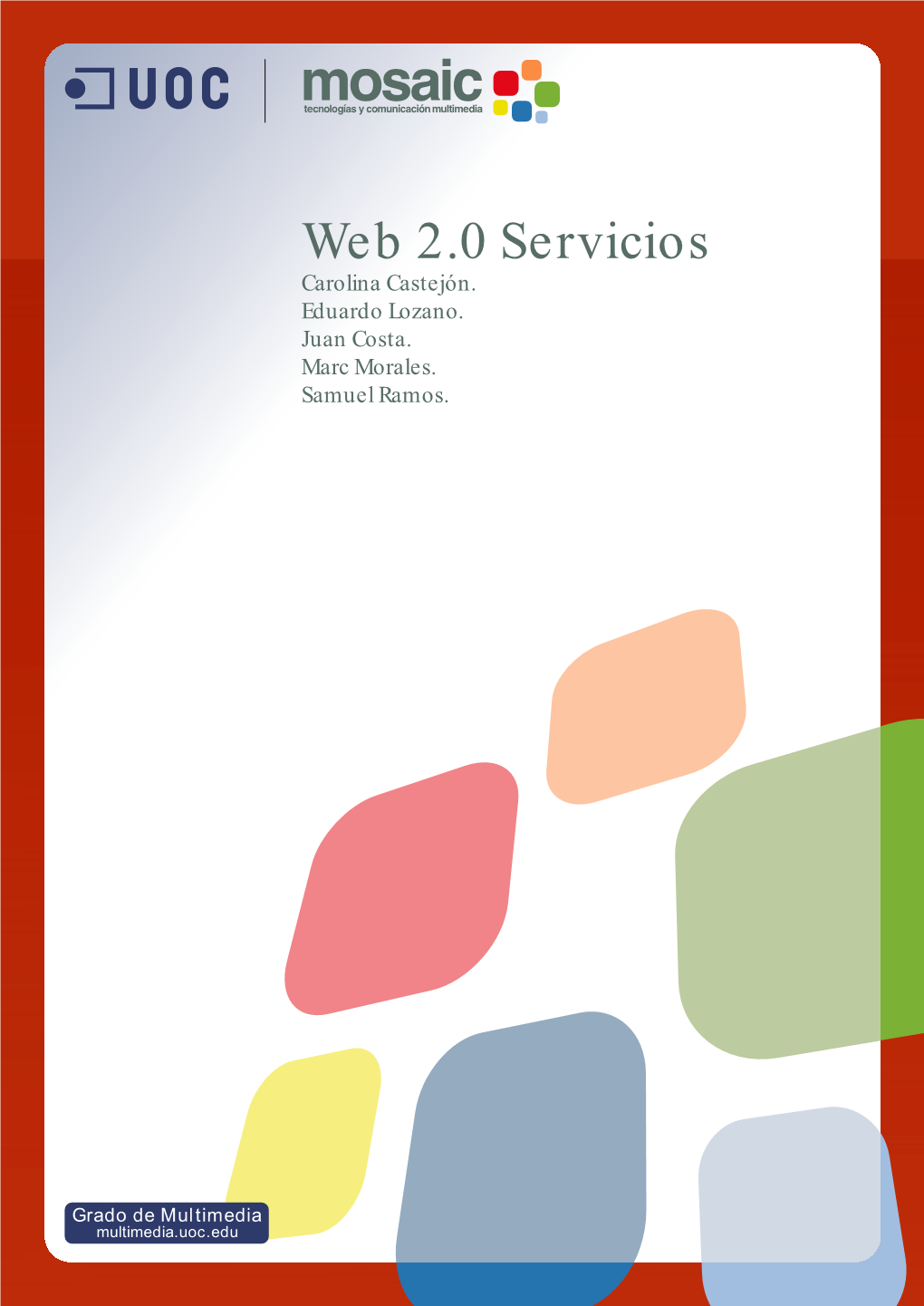 Web 2.0 Servicios Carolina Castejón