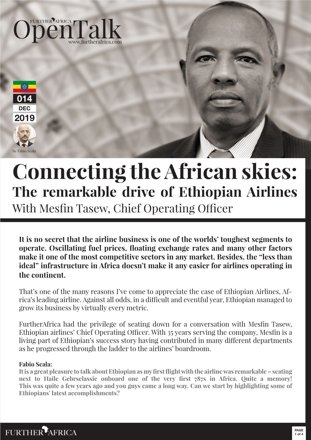 Connecting the African Skies: the Remarkable Drive of Ethiopian Airlines with Mesfin Tasew, Chief Operating Officer