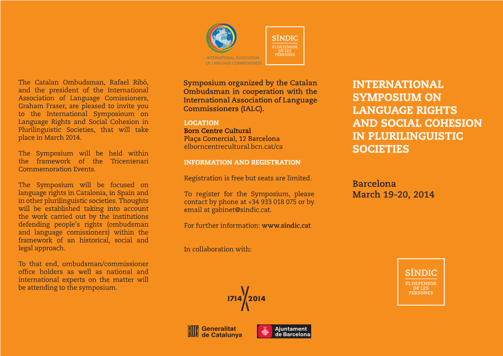 International Symposium on Language Rights and Social