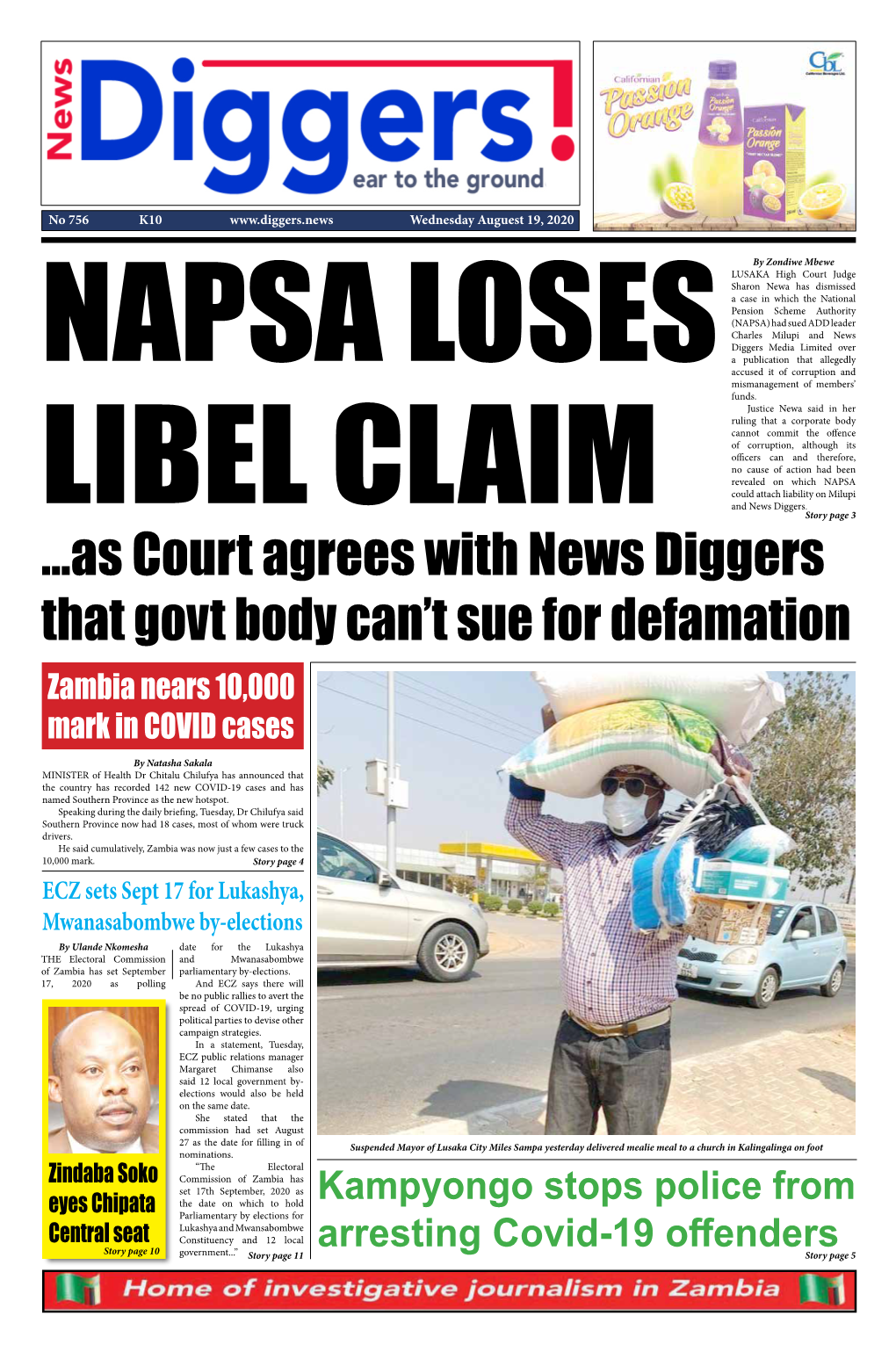 As Court Agrees with News Diggers That Govt Body Can't Sue For
