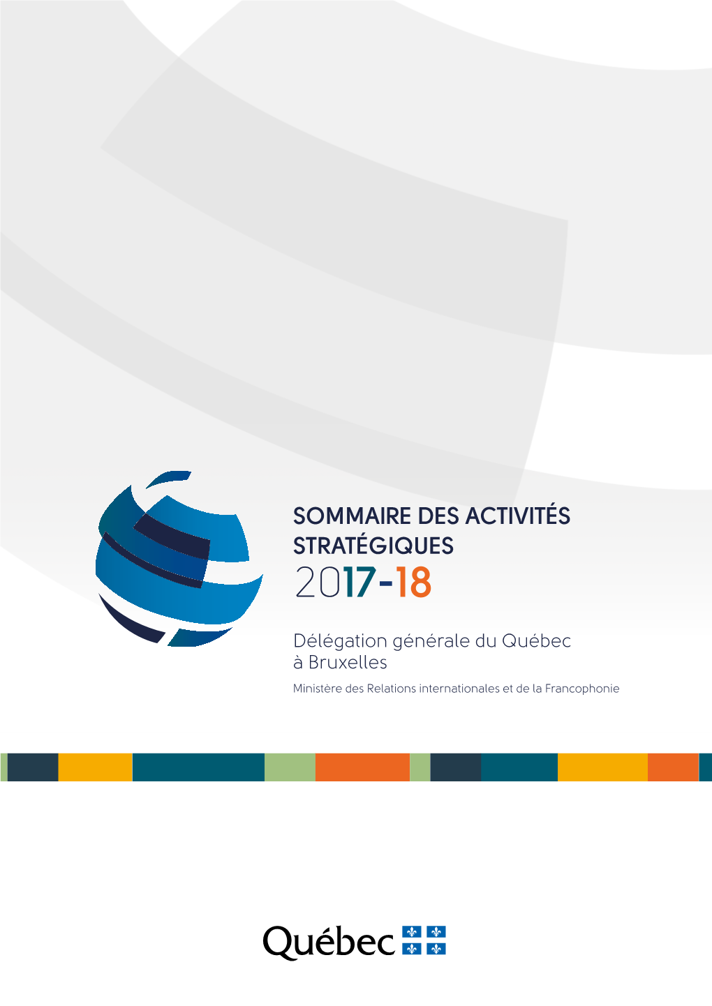 Sommaire Des Activités Stratégiques 2017-18