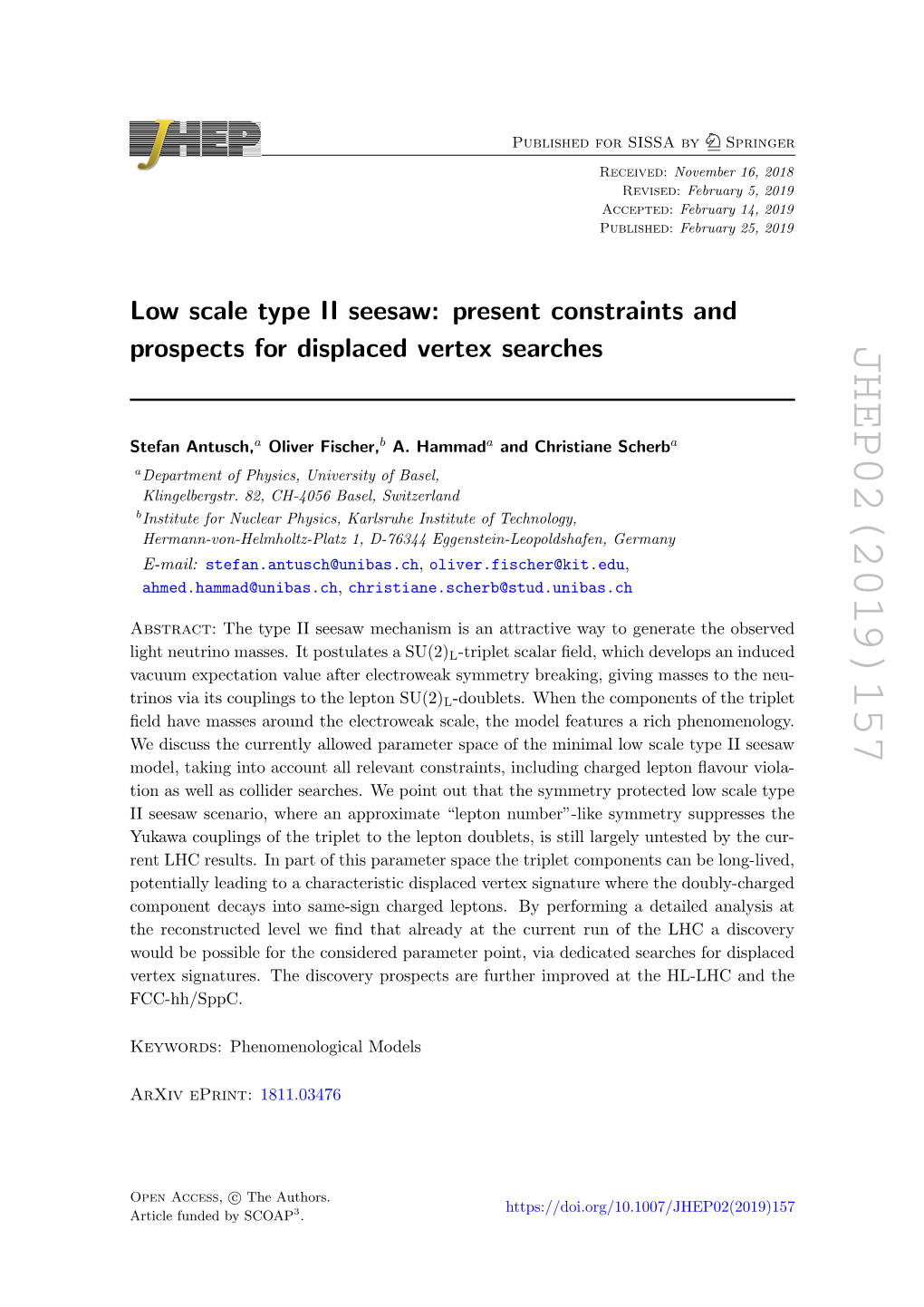 Low Scale Type II Seesaw: Present Constraints and Prospects For