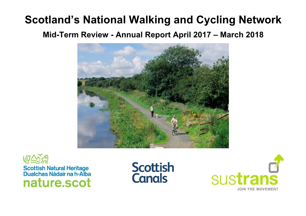 Scotland's National Walking and Cycling Network