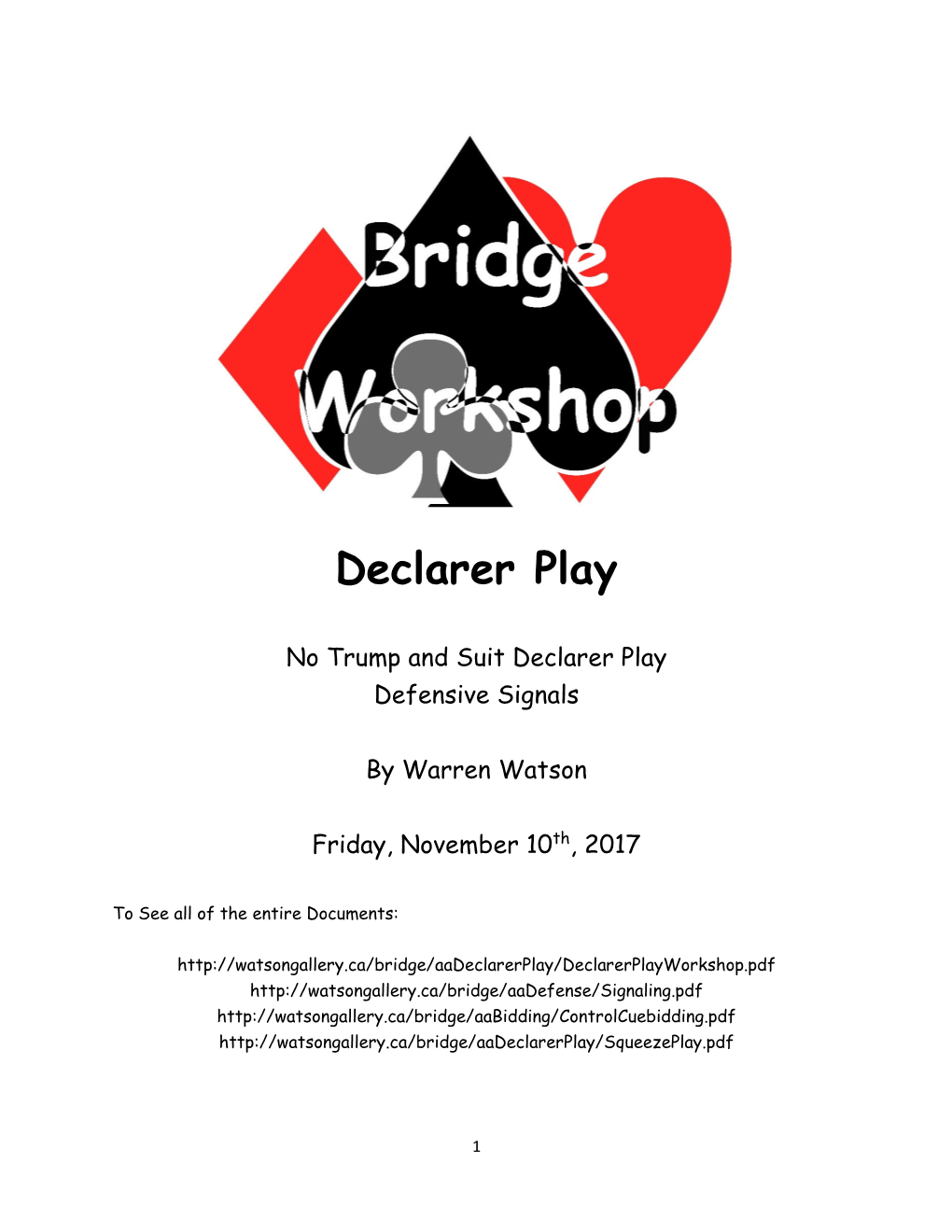 Declarerplayworkshop