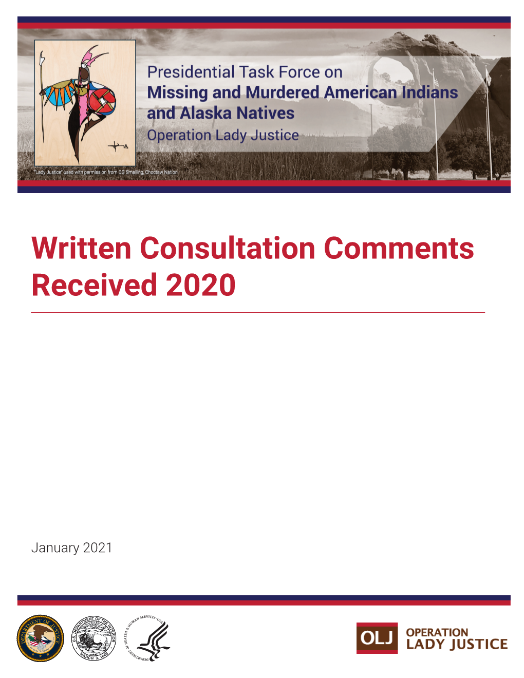 Written Consultation Comments Received 2020