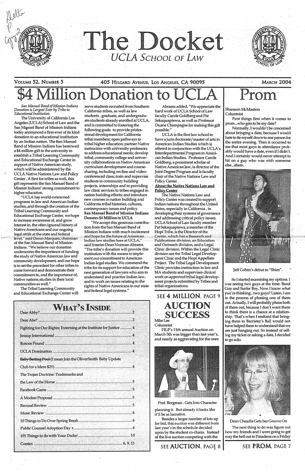 Illion Donation to UCLA Prom·