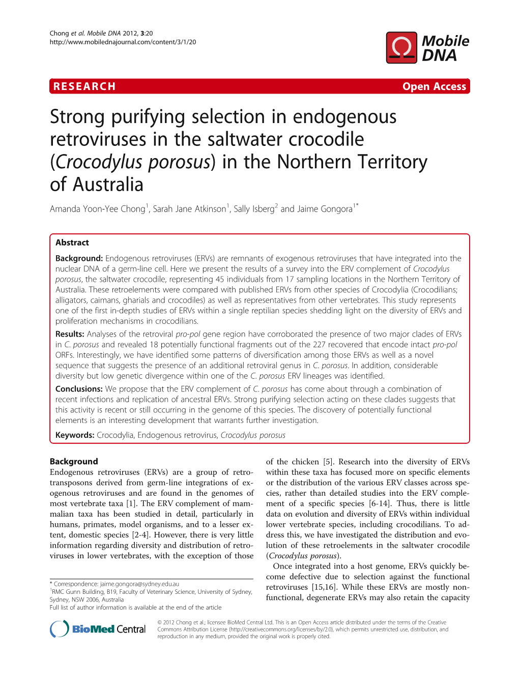 Strong Purifying Selection in Endogenous Retroviruses in The