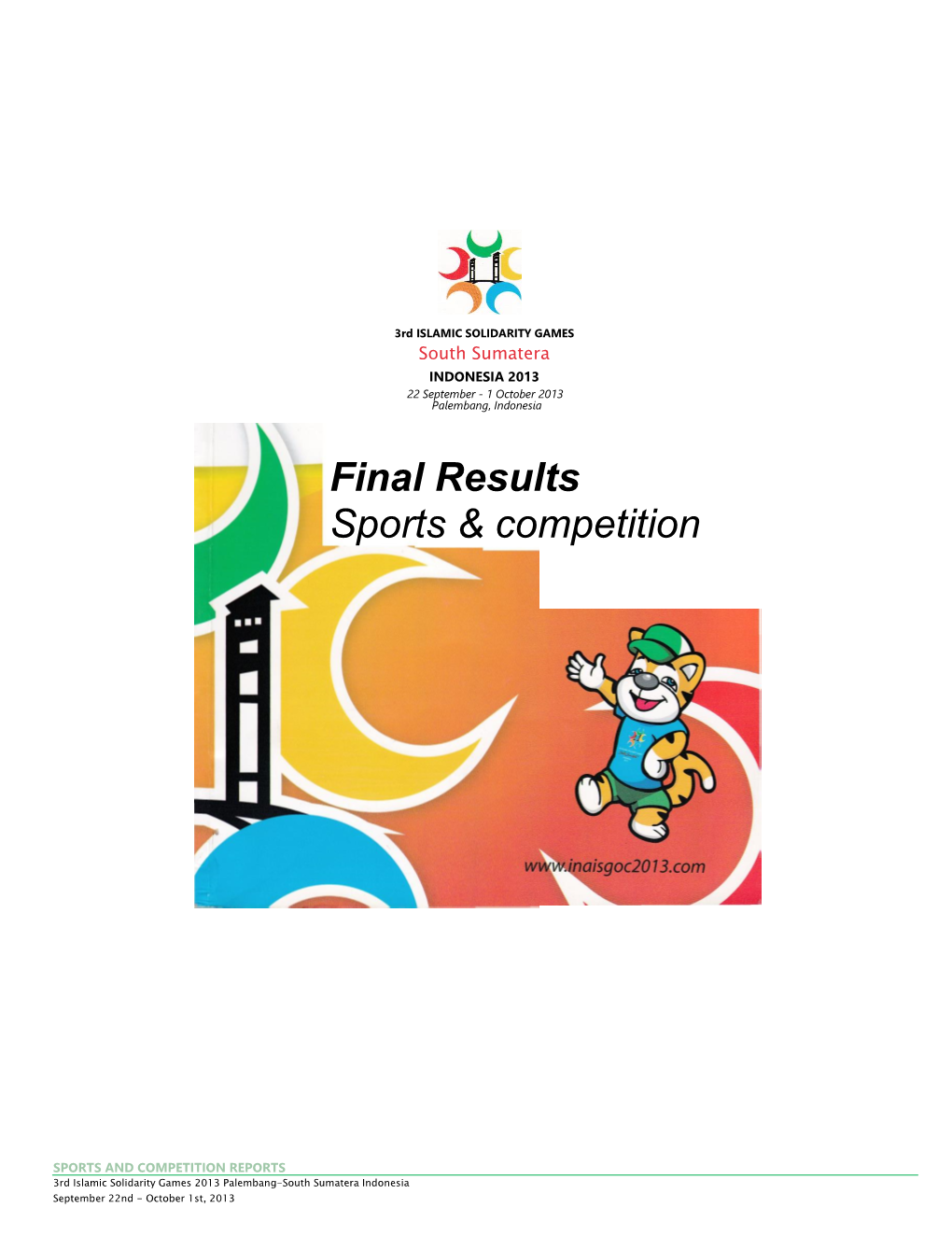 Final Results Sports & Competition