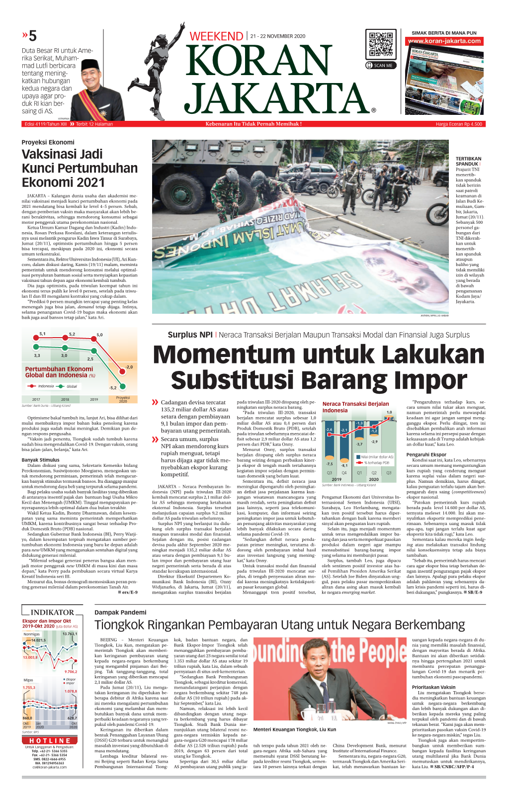 Momentum Untuk Lakukan Substitusi Barang Impor