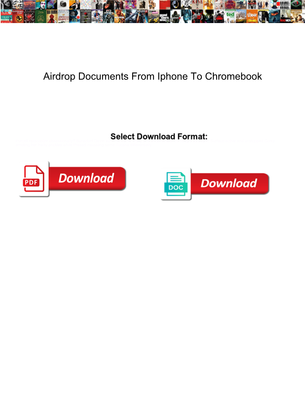 Airdrop Documents from Iphone to Chromebook
