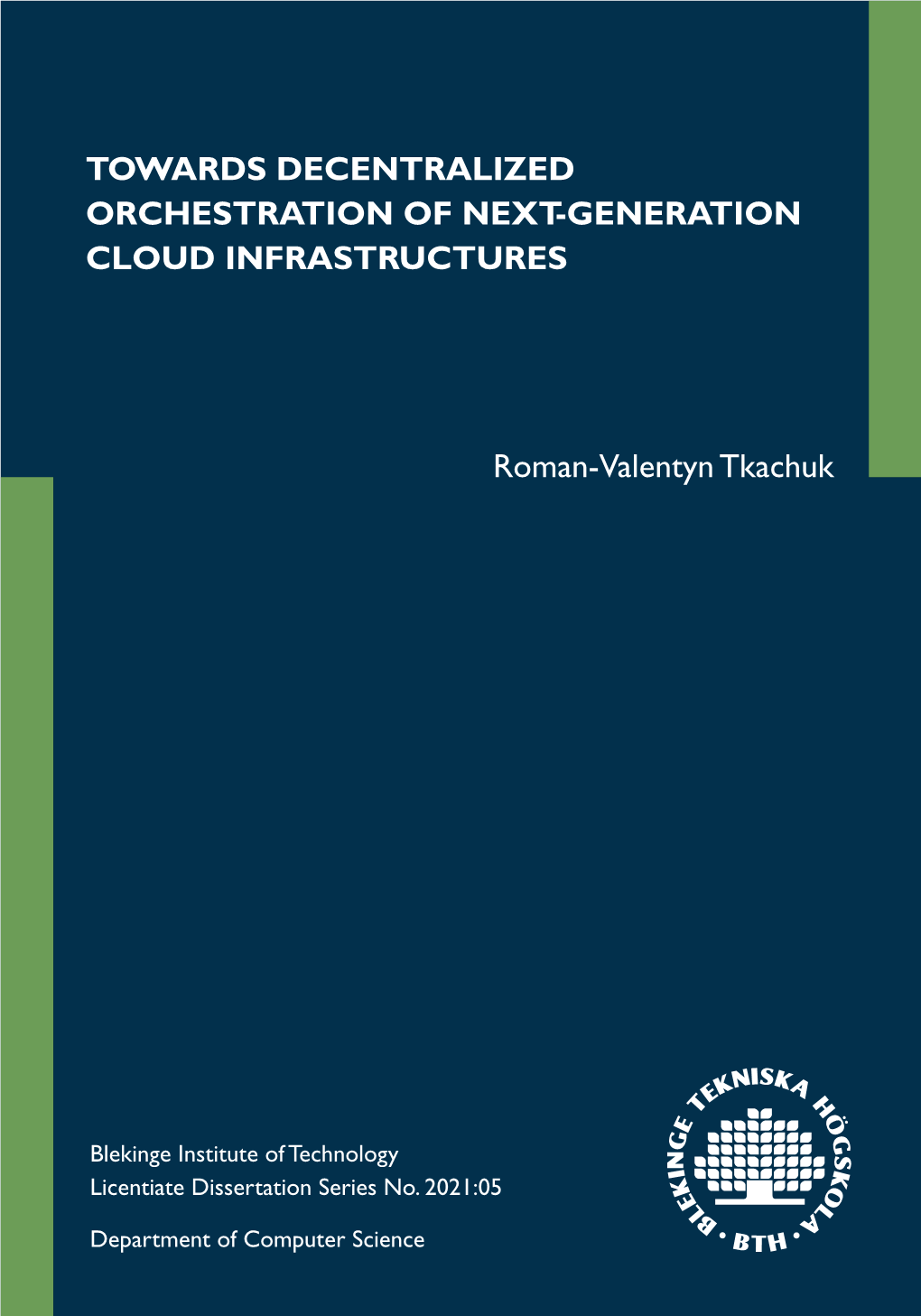 Towards Decentralized Orchestration of Next-Generation Cloud Infrastructures