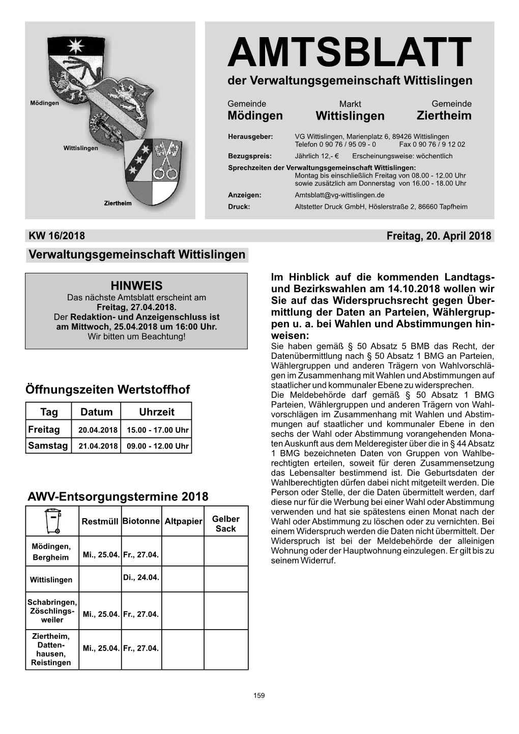 Wittislingen KW 16.Cdr