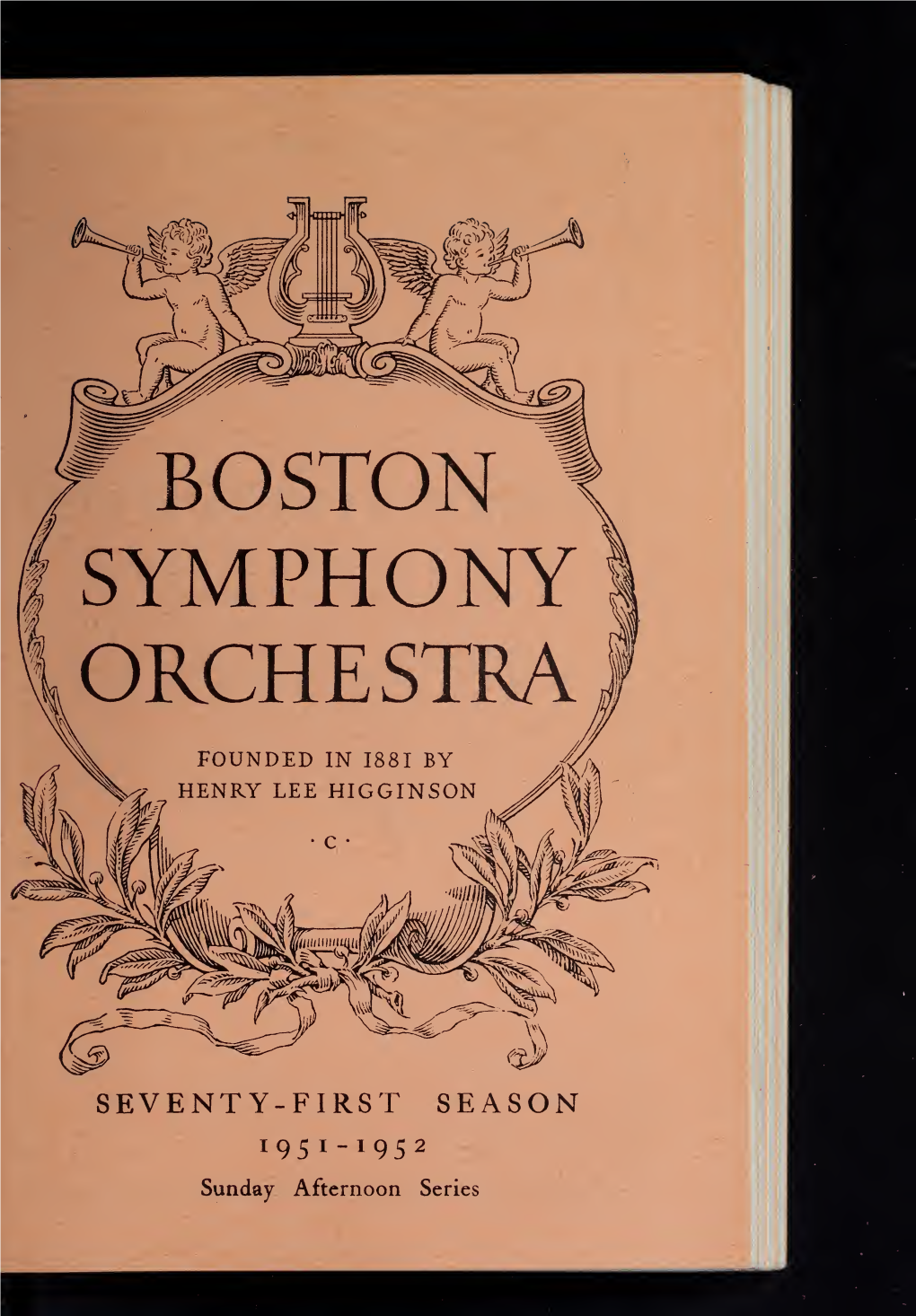 Boston Symphony Orchestra Concert Programs, Season 71, 1951