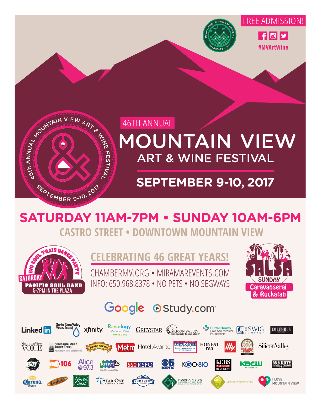 Downtown Mountain View Neup Set for Festival Y Concert With