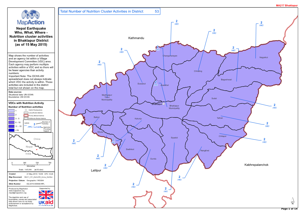 Nepal Earthquake Who, What, Where