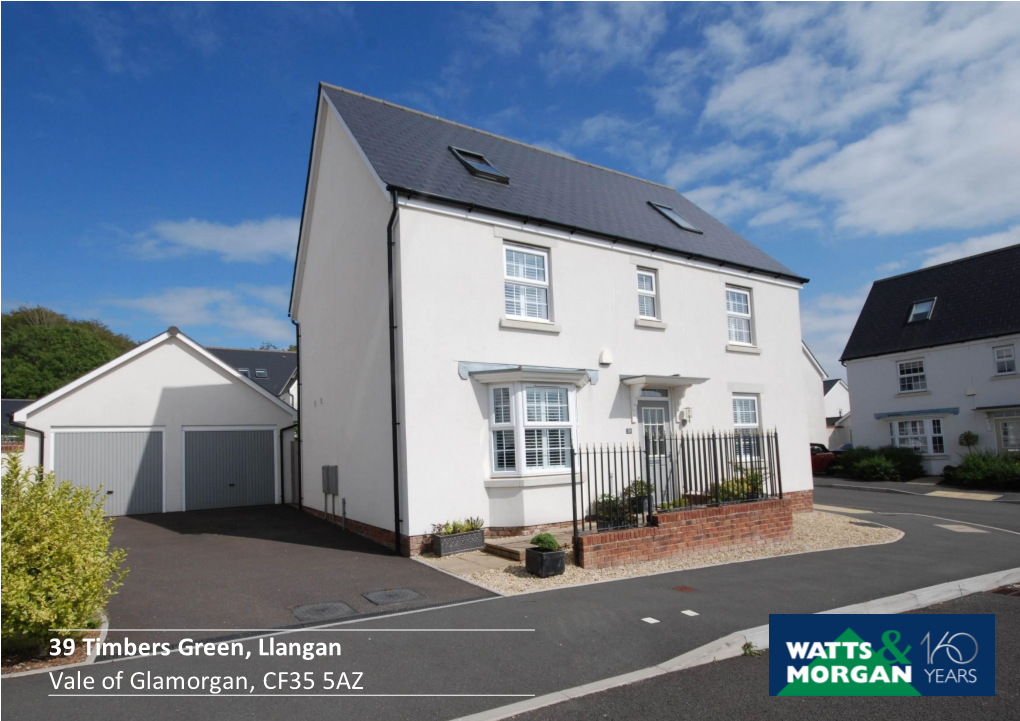 39 Timbers Green, Llangan Vale of Glamorgan, CF35 5AZ