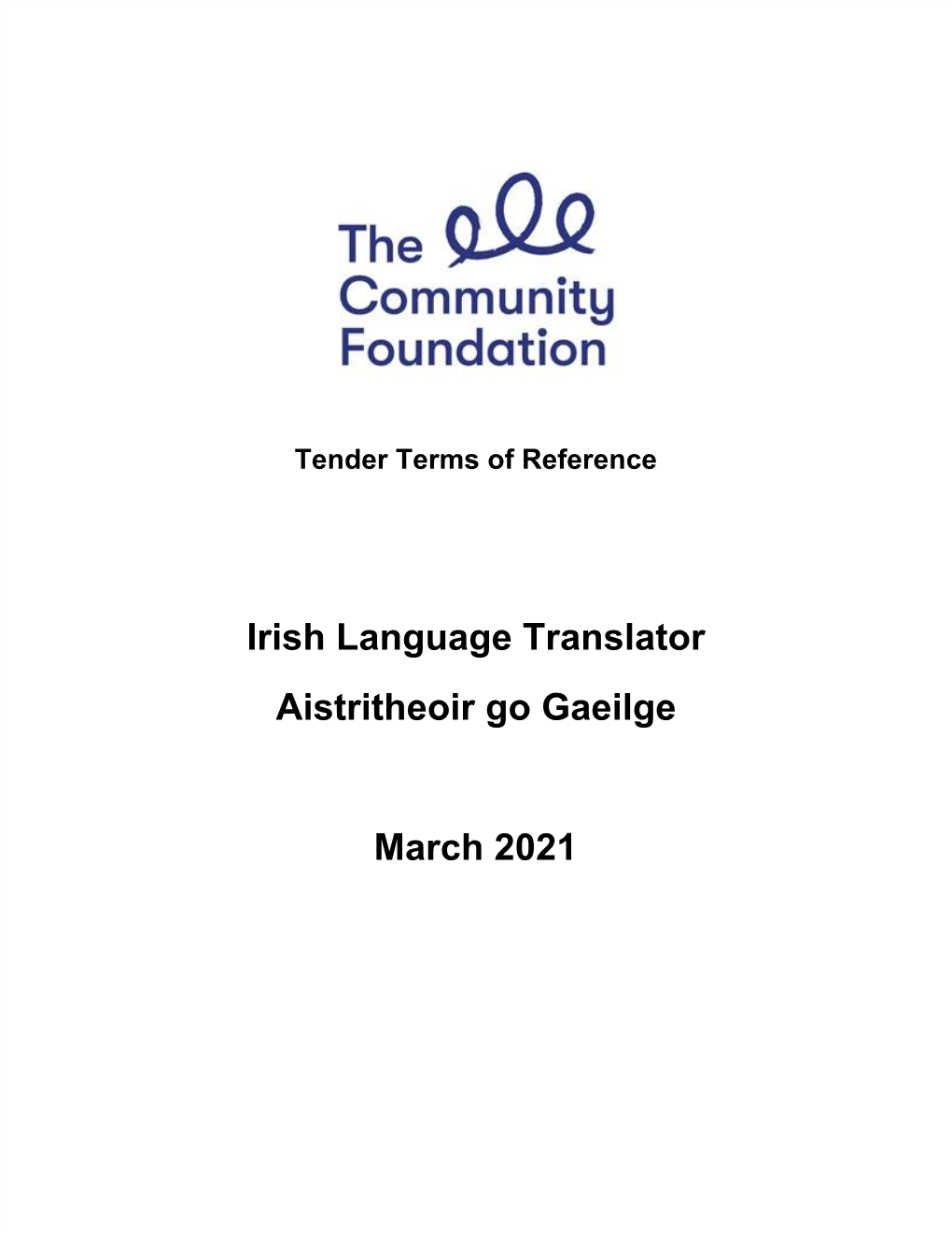 Irish Language Translator Aistritheoir Go Gaeilge March 2021