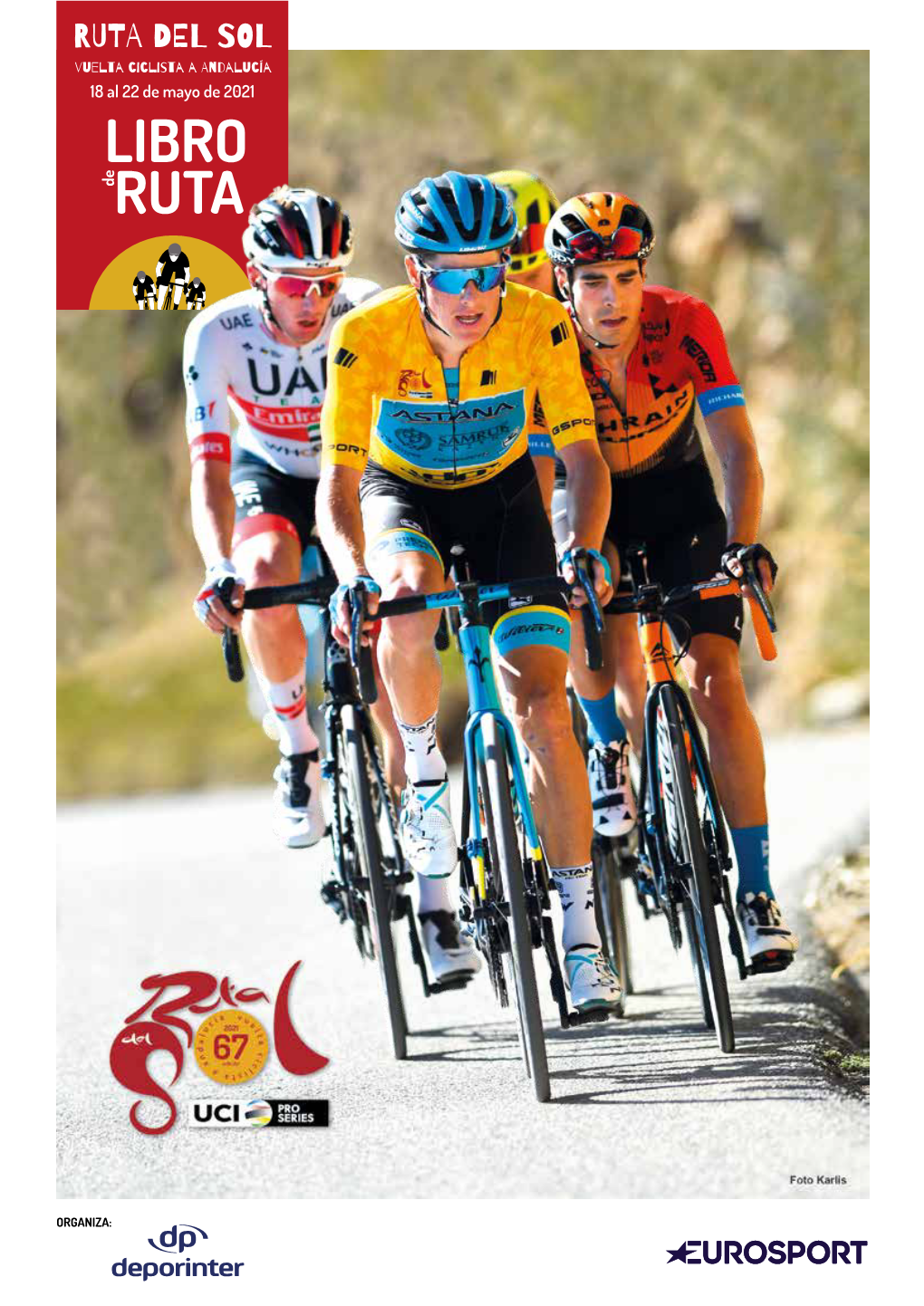 Libro Ruta Vuelta Ciclista Andalucía 2021