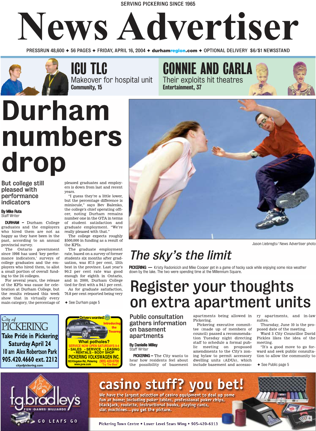 Durham Numbers Drop