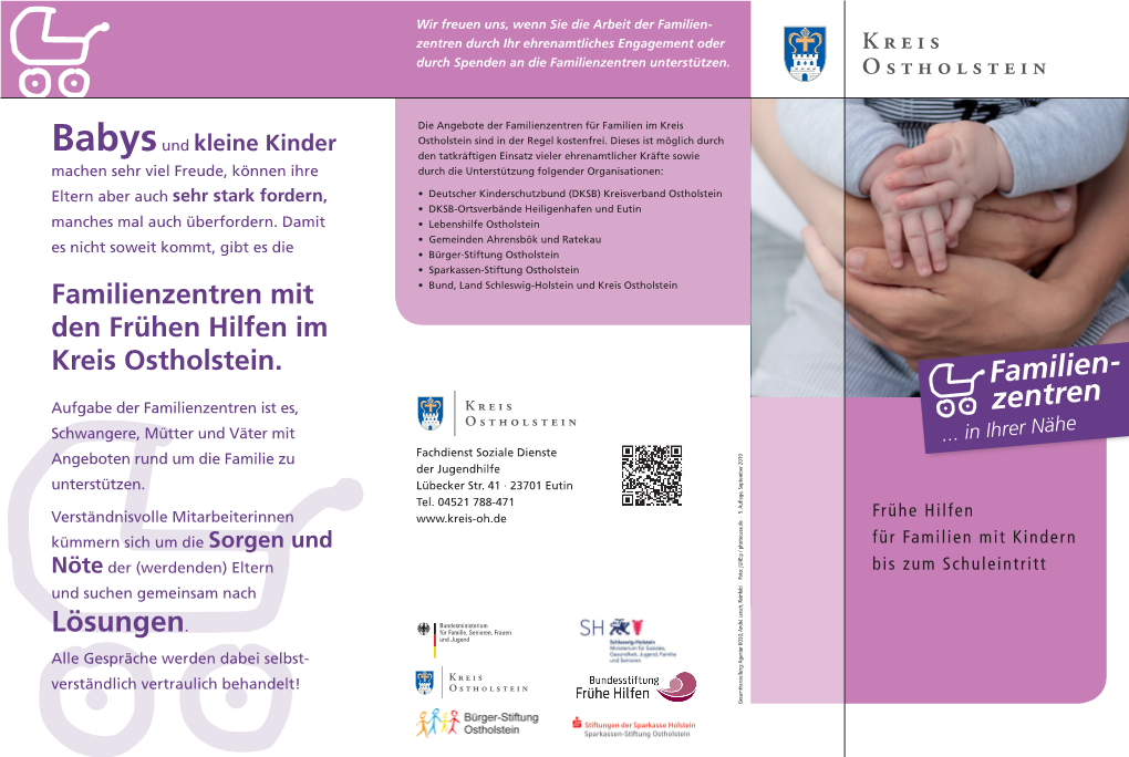 Flyer Frühe Hilfen