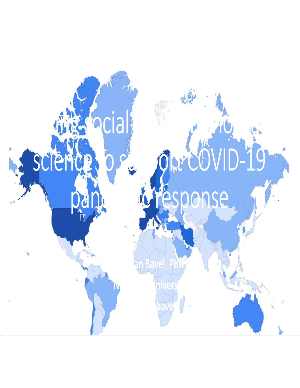 Using Social and Behavioural Science to Support COVID‐19 Pandemic Response