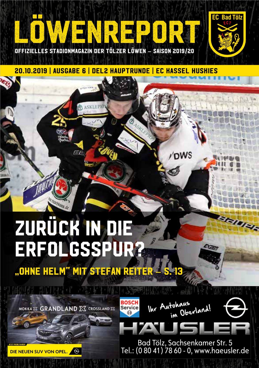 Tölzer Löwen Vs. EC Kassel Huskies