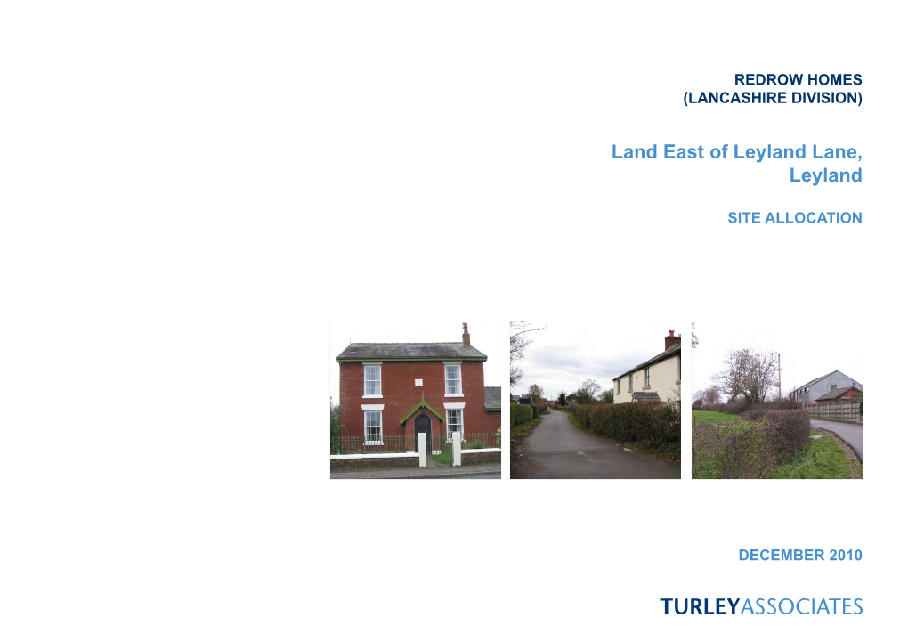 Land East of Leyland Lane, Leyland