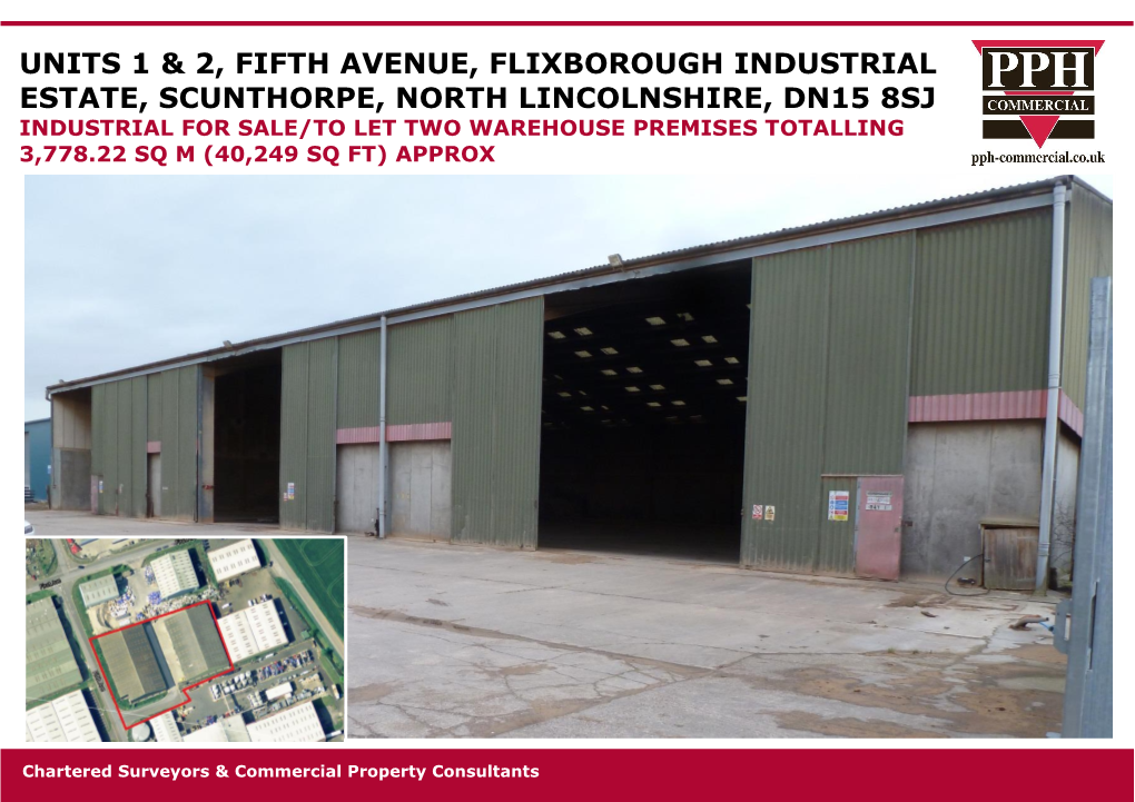 Units 1 & 2, Fifth Avenue, Flixborough Industrial Estate, Scunthorpe, North Lincolnshire, Dn15