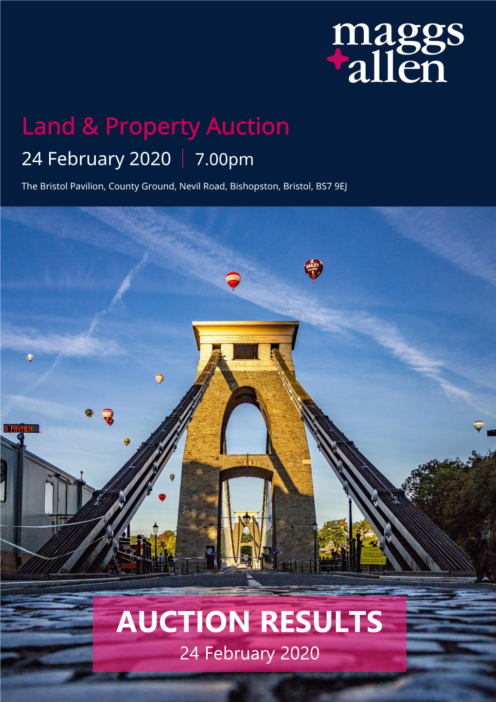 AUCTION RESULTS 24 February 2020