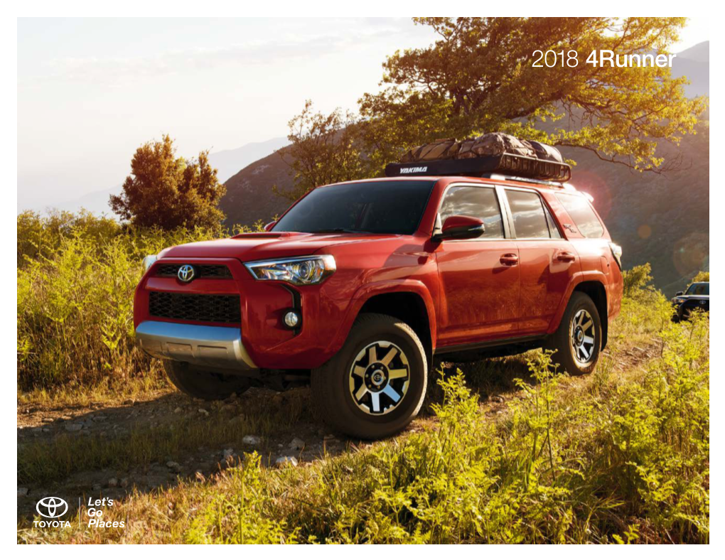 2018 Toyota 4Runner to Be One of the Toughest Suvs on the Planet