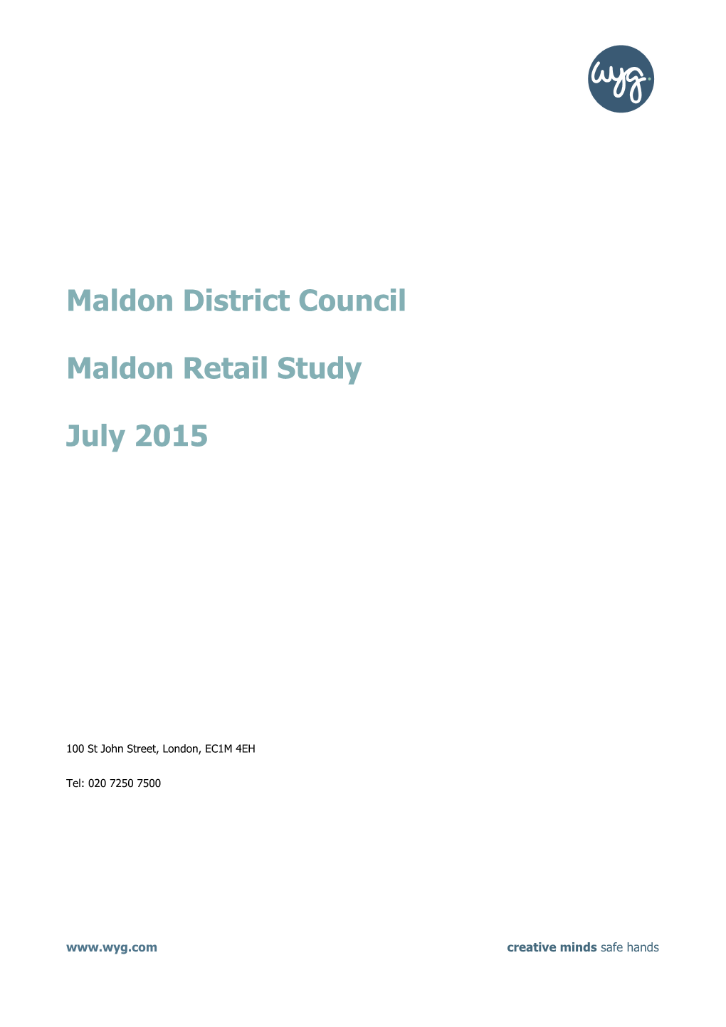 EB103 Maldon Retail Study (July 2015)