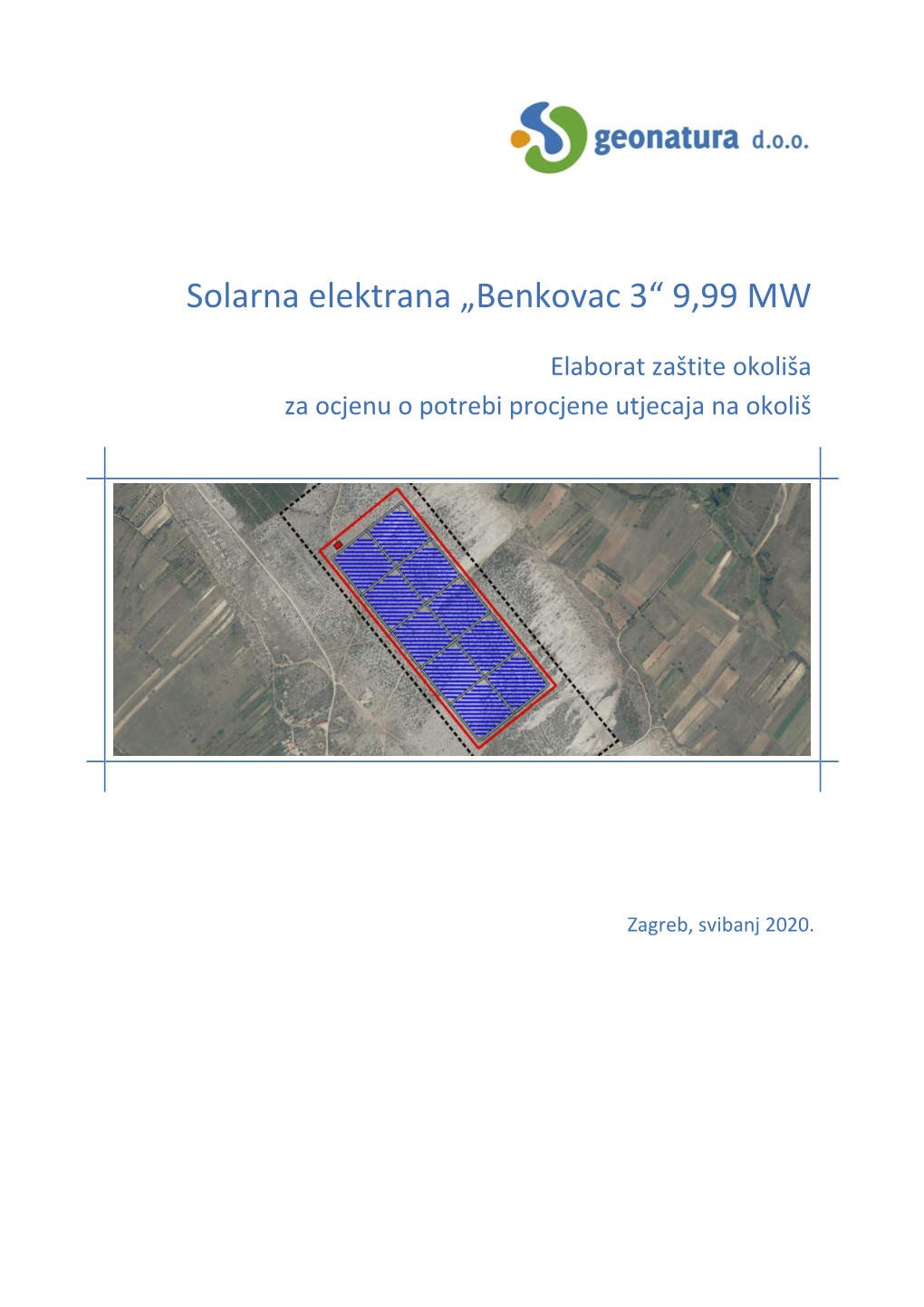 Solarna Elektrana „Benkovac 3“ 9,99 MW