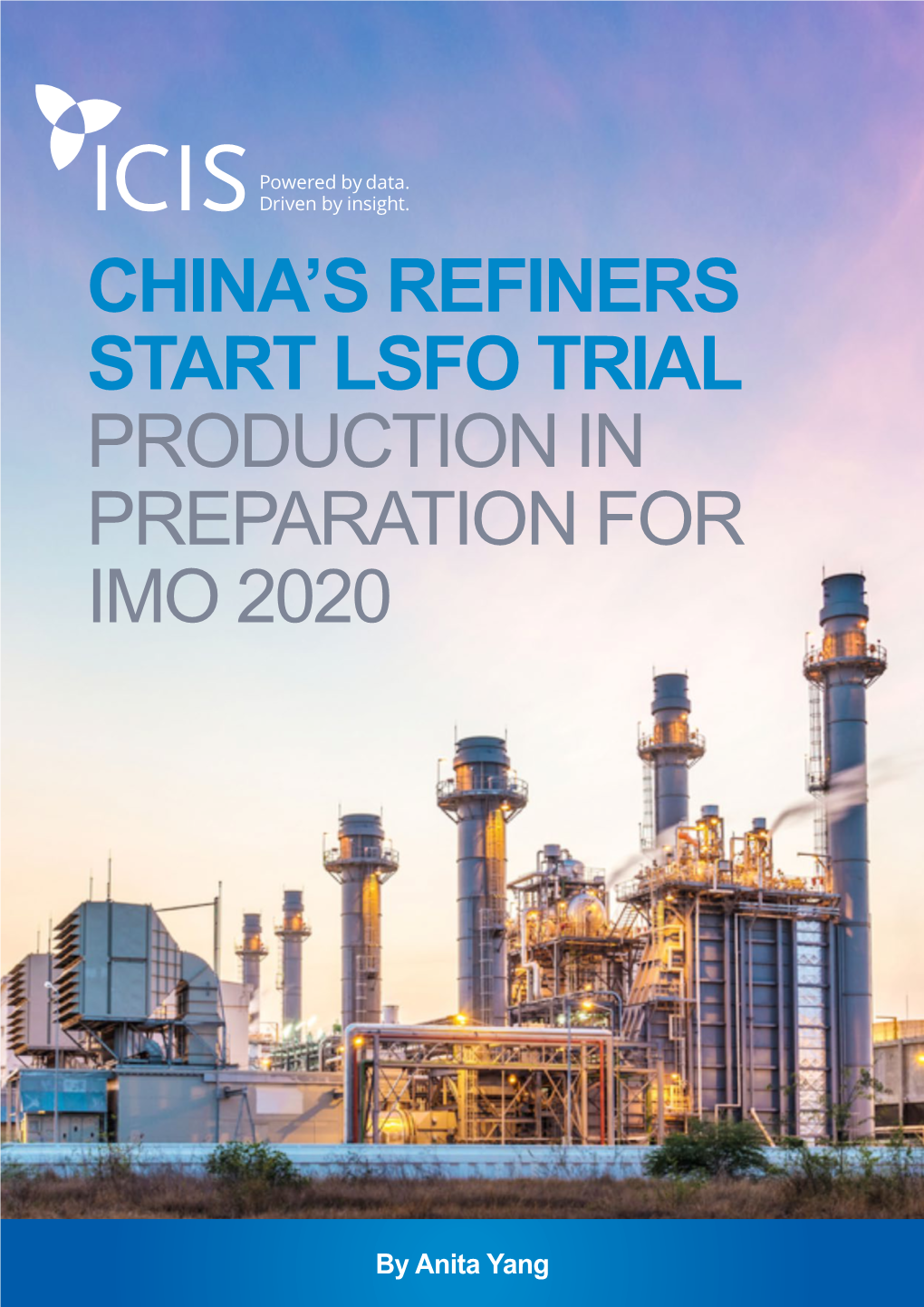 China's Refiners Start Lsfo Trial Production In