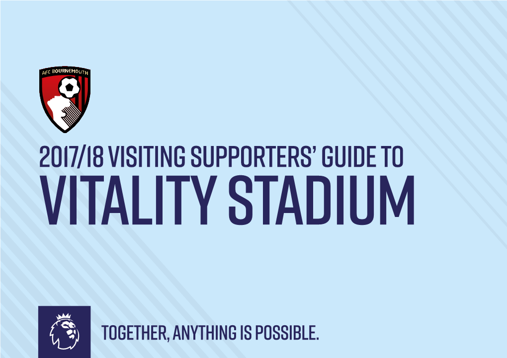 2017/18 Visiting Supporters' Guide To