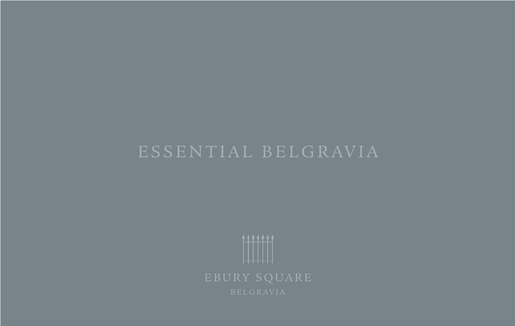 Essential Belgravia