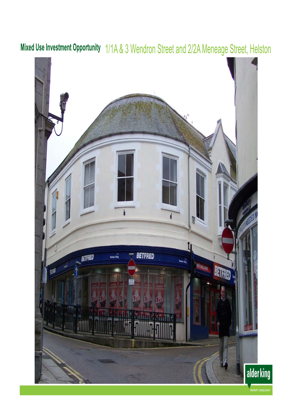 Wendron and Meneage Street Helston INVESTMENT
