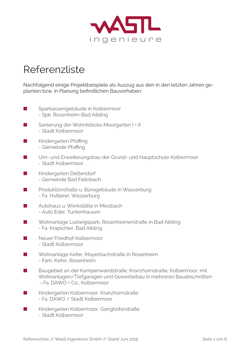 Referenzliste