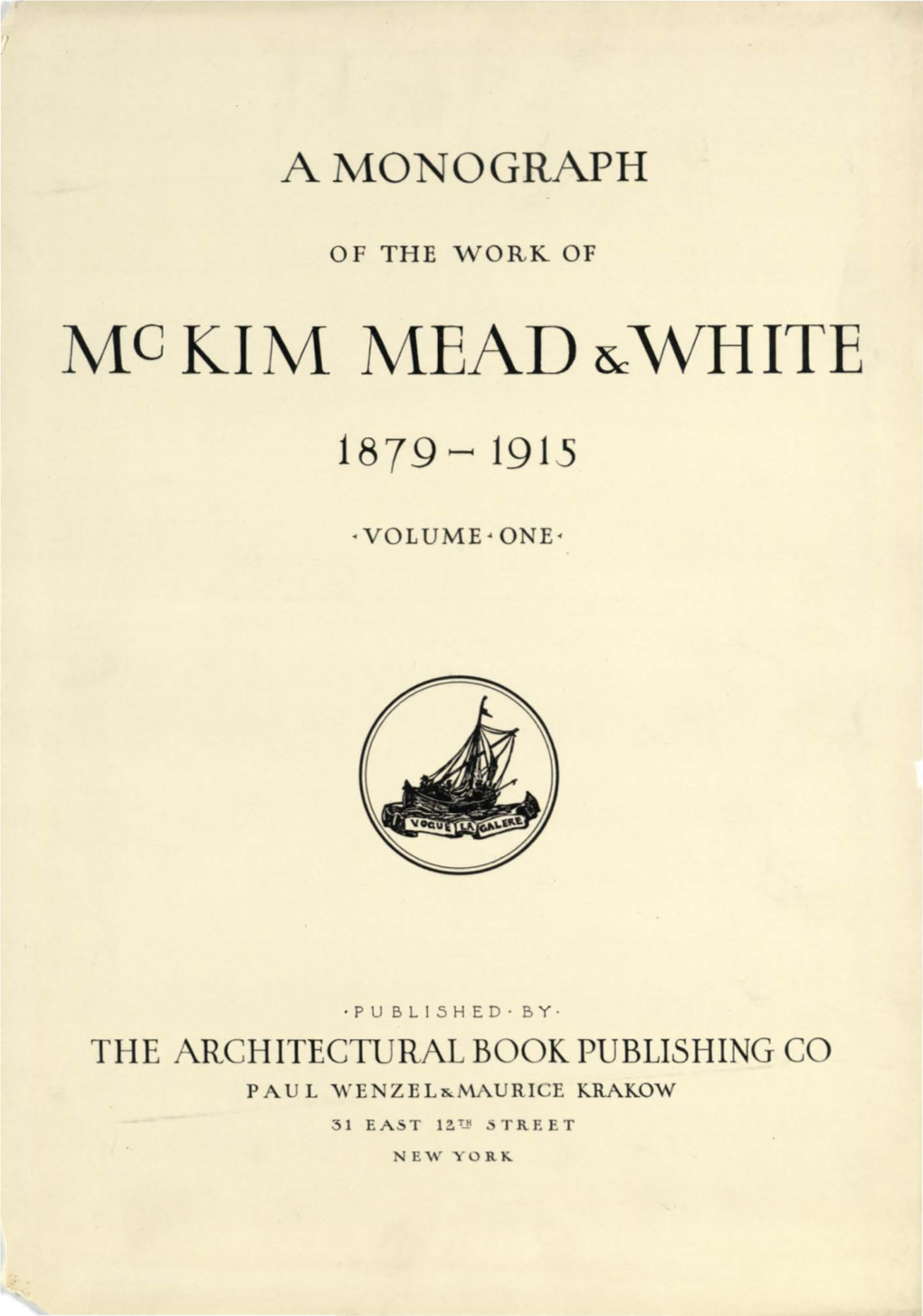 Mckim Mead&White