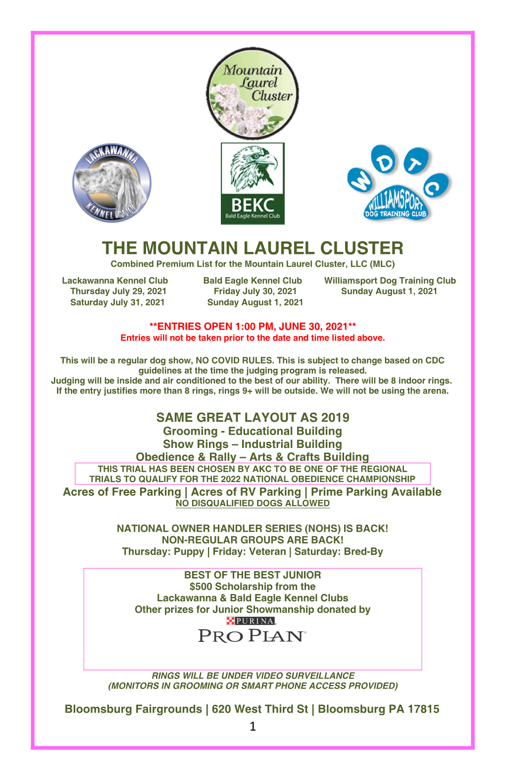 The Mountain Laurel Cluster