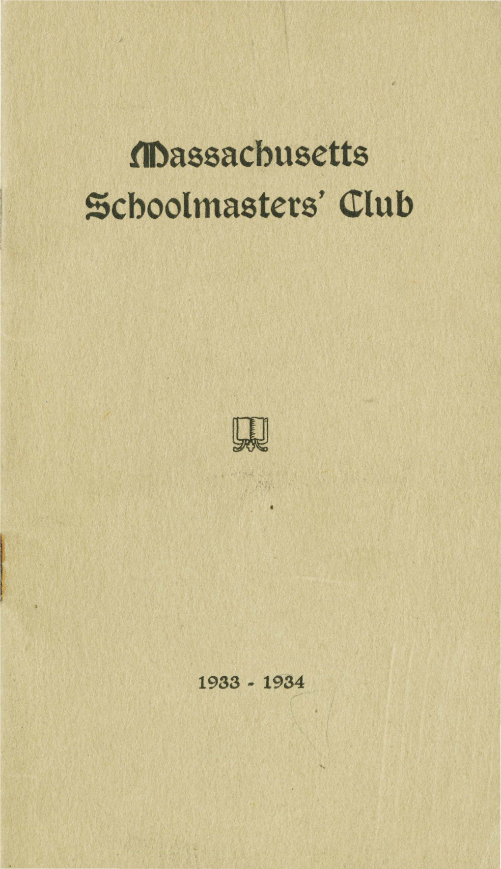 Massachusetts Schoolmasters' Club
