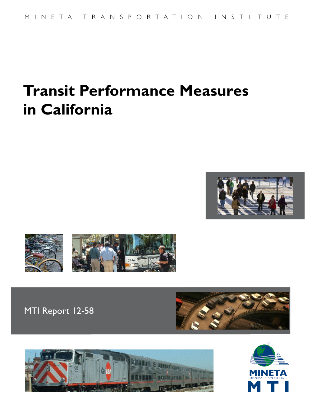 Transit Performance Measures in California