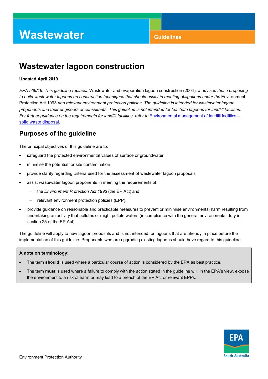 Wastewater Lagoon Construction