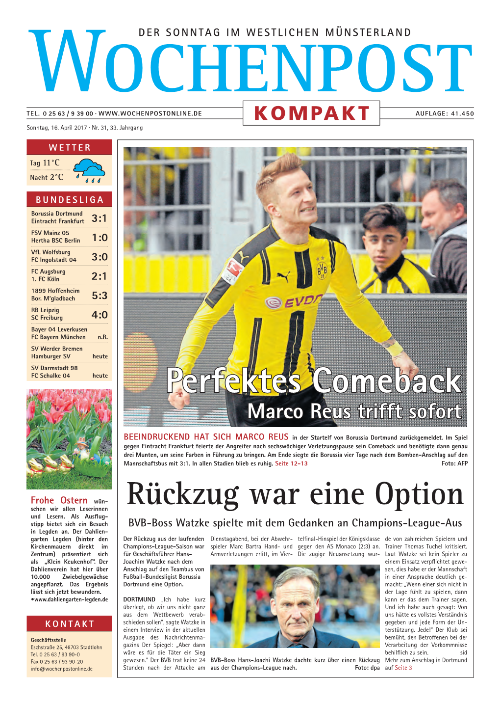 Perfektes Comeback Marco Reus Trifft Sofort