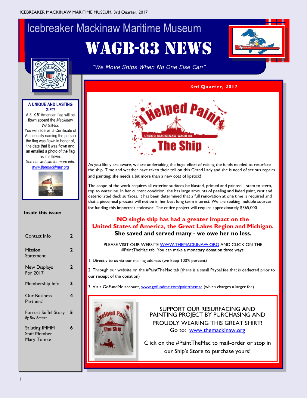 WAGB-83 News