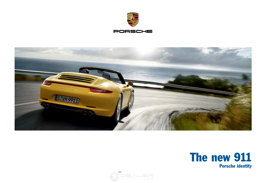 2014 Porsche 911 Brochure