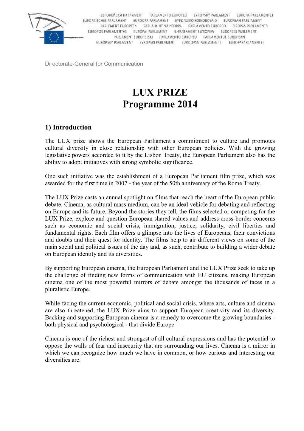 European Citizen's Prize